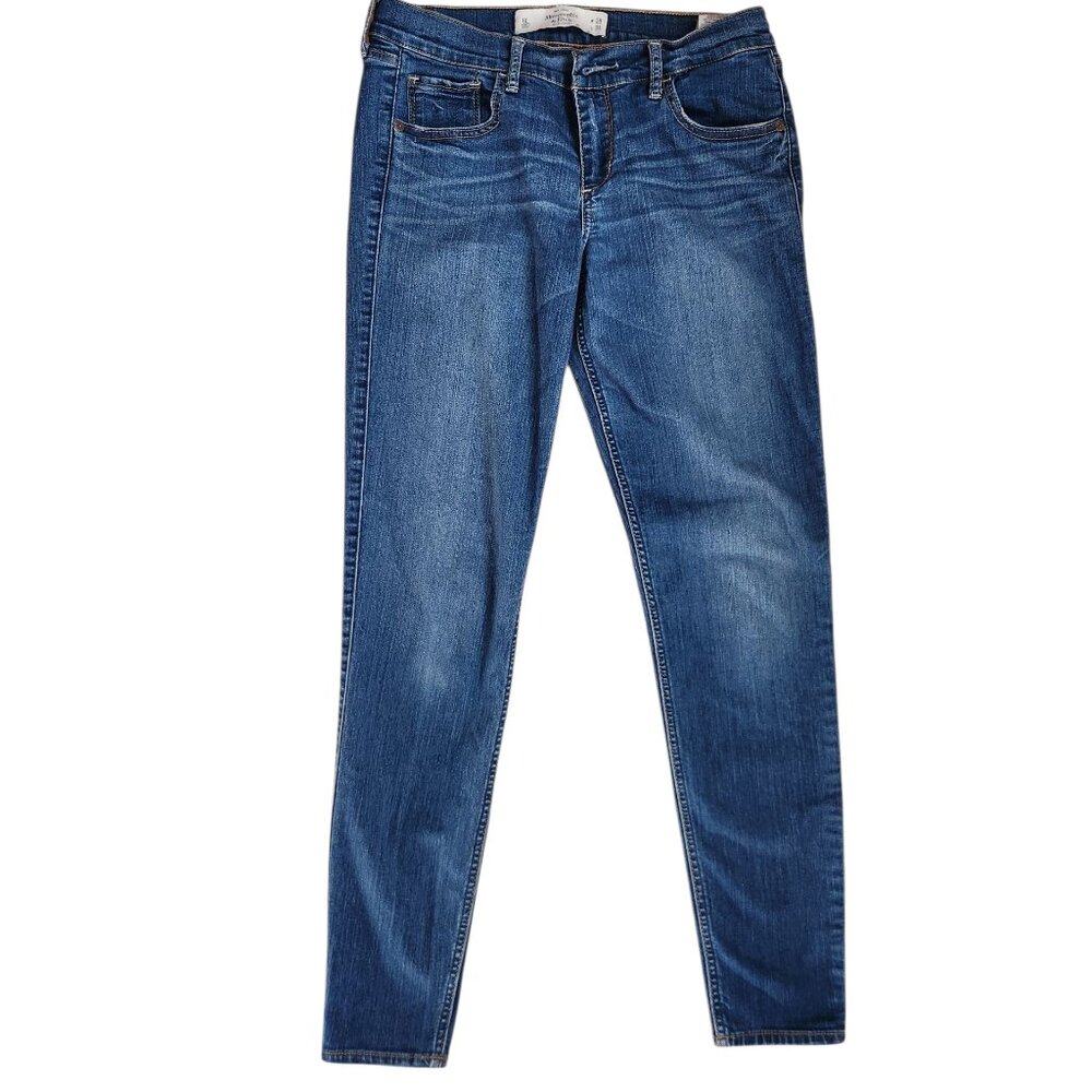 Aberocrombie & Fitch Women's Skinny Jeans – Size 6 Long (Waist 28, Inseam 31)